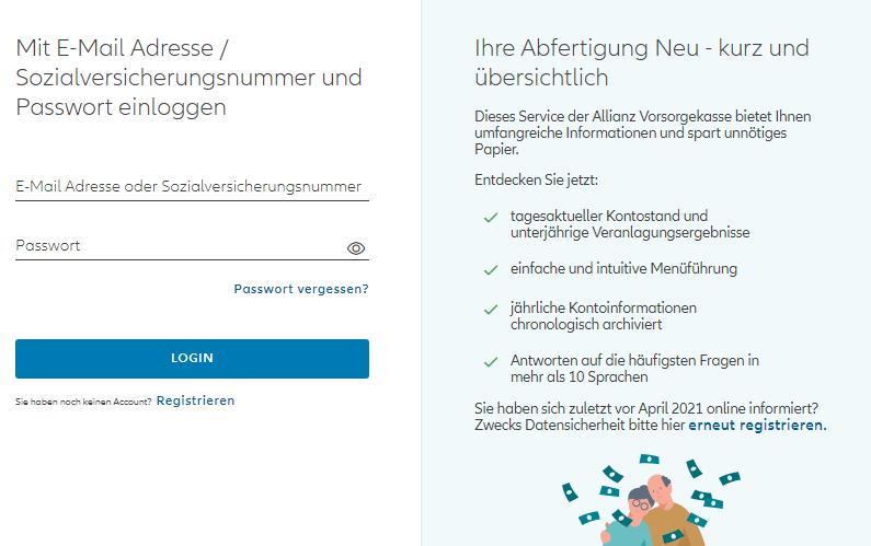 Allianz VK Portal NEU Login